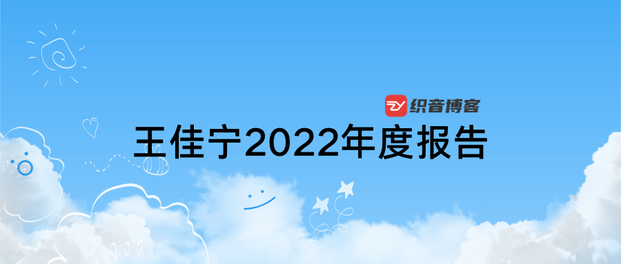 王佳宁2022年度报告-织音博客