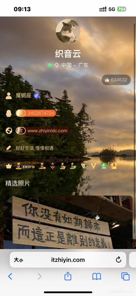 图片[2]-一款好看的仿QQ主页的源码-织音博客